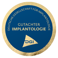 Siegel Gutachter Implantologie des DGI